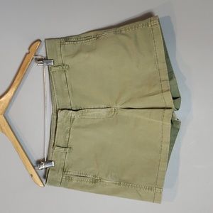 J. Crew 5" Classic Chino Short Green Preppy New Sz 12 Academia 2023